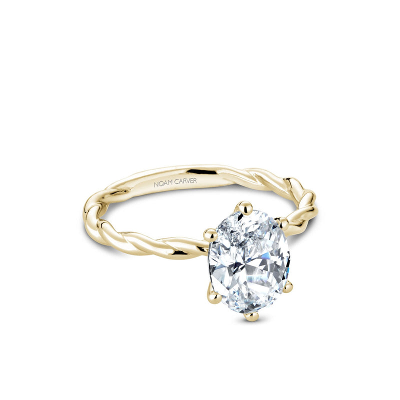 Noam Carver Oval Diamond Engagement Ring