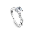Noam Carver Round Diamond Engagement Ring