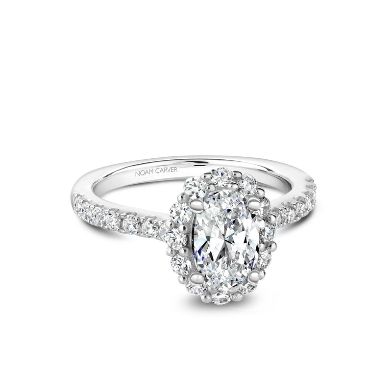 Noam Carver Oval Diamond Engagement Ring