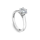 Noam Carver Round Diamond Engagement Ring