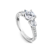 Noam Carver Round Diamond Engagement Ring