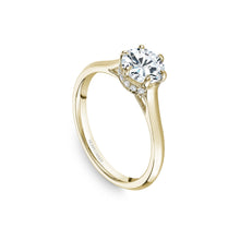 Noam Carver Round Diamond Engagement Ring