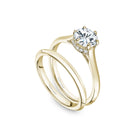 Noam Carver Round Diamond Engagement Ring