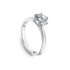 Noam Carver Round Diamond Engagement Ring