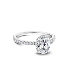 Noam Carver Oval Diamond Engagement Ring