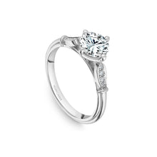 Noam Carver Round Diamond Engagement Ring