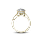 Noam Carver Round Diamond Engagement Ring