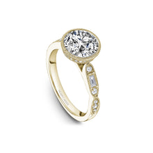 Noam Carver Round Diamond Engagement Ring