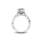 Noam Carver Round Diamond Engagement Ring