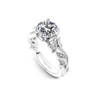 Noam Carver Round Diamond Engagement Ring
