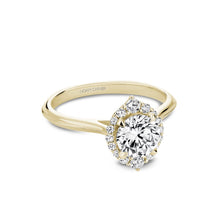 Noam Carver Round Diamond Engagement Ring