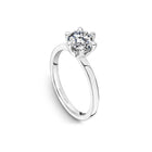 Noam Carver Round Diamond Engagement Ring