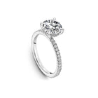 Noam Carver Round Diamond Engagement Ring