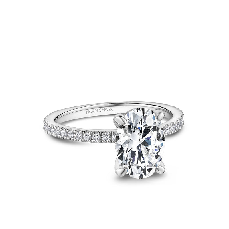 Noam Carver Oval Diamond Engagement Ring