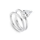 Noam Carver Pear Diamond Engagement Ring
