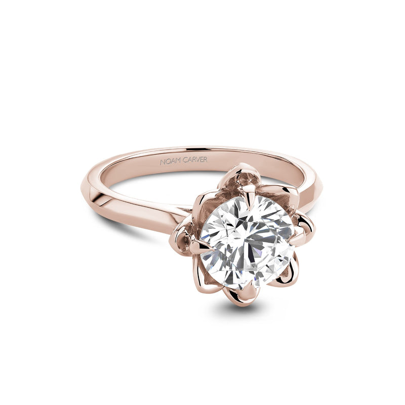 Noam Carver Round Diamond Engagement Ring