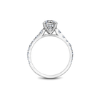 Noam Carver Round Diamond Engagement Ring