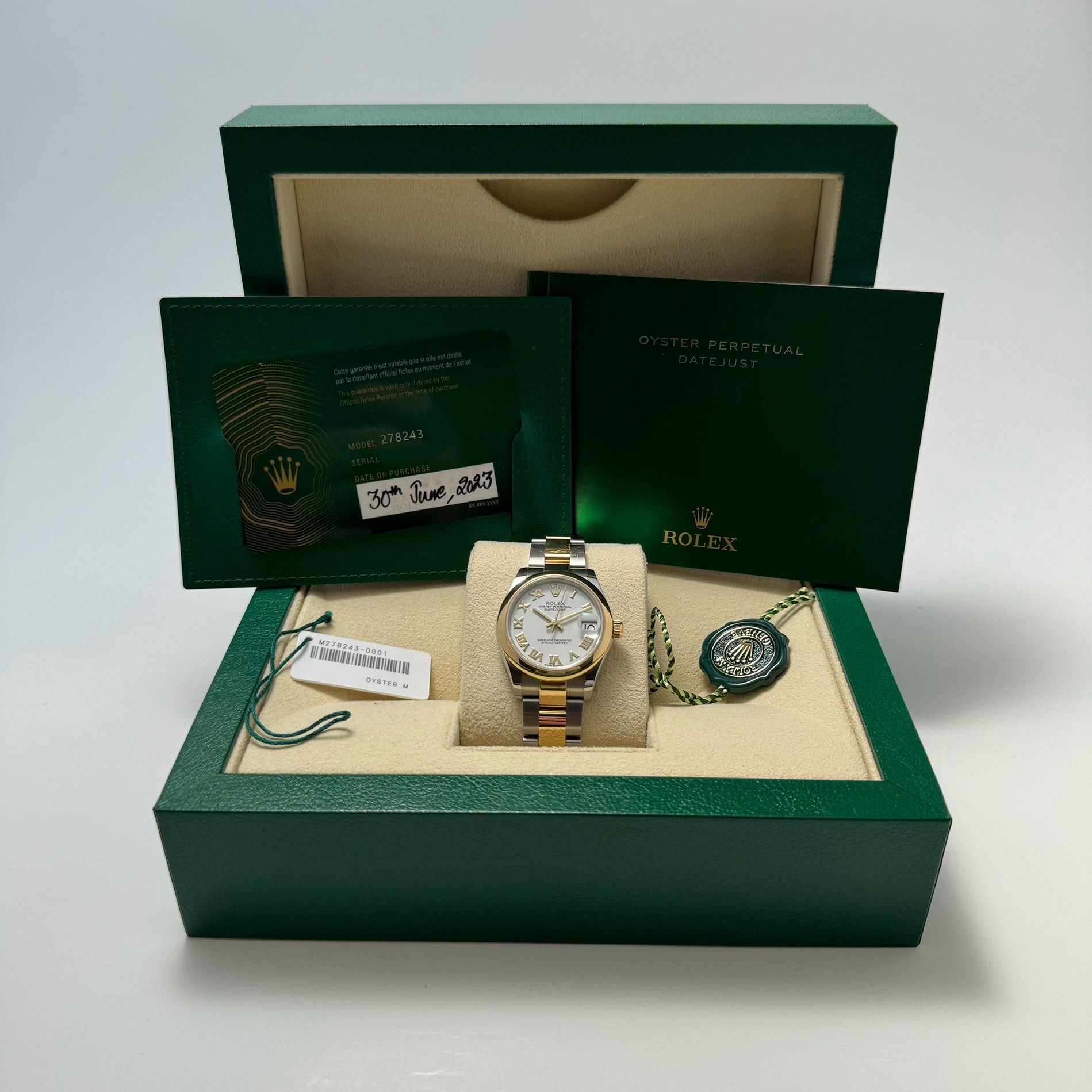 Pre-Owned Rolex Datejust 31 278243 c.2023