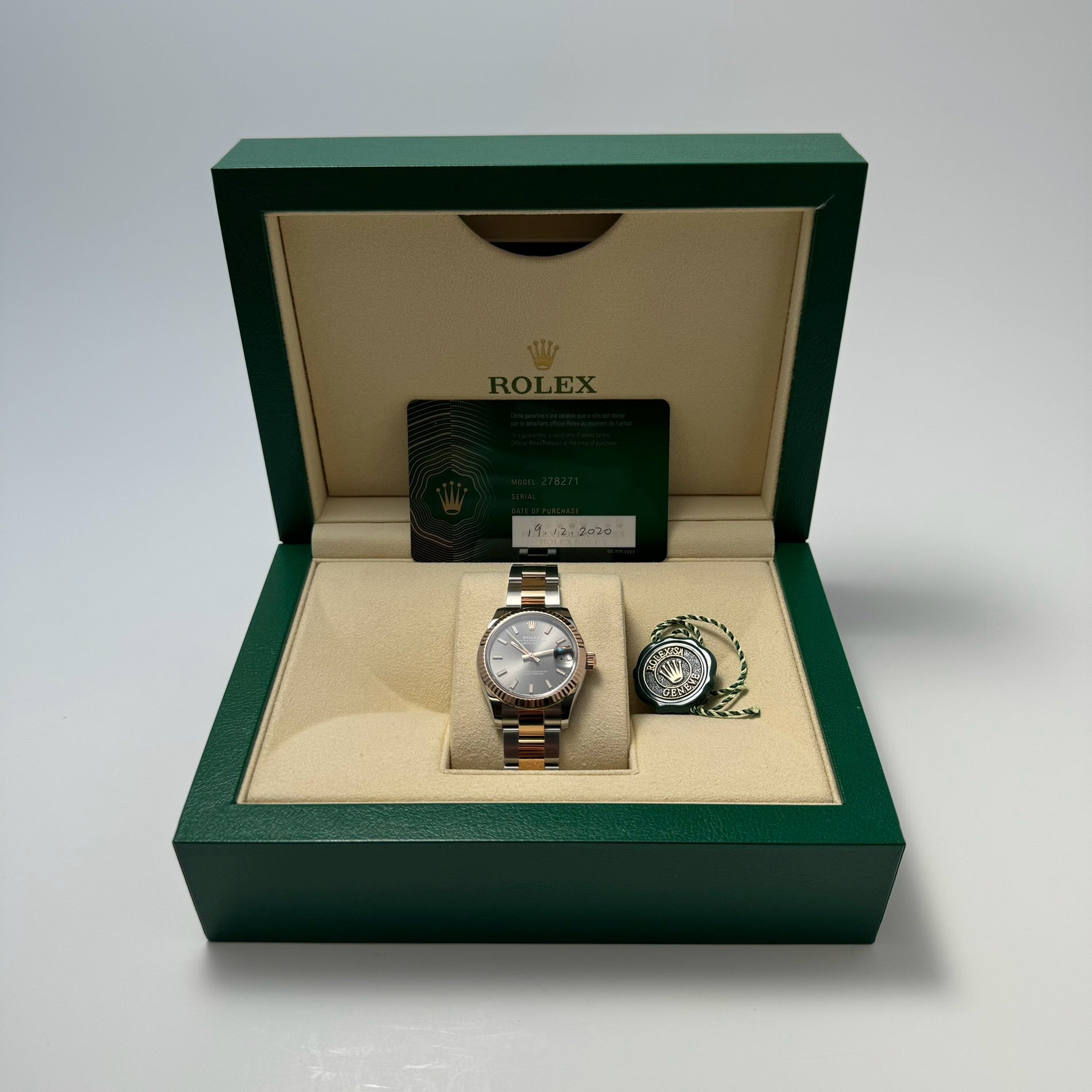 Pre-Owned Rolex Datejust 31 278271 c.2020