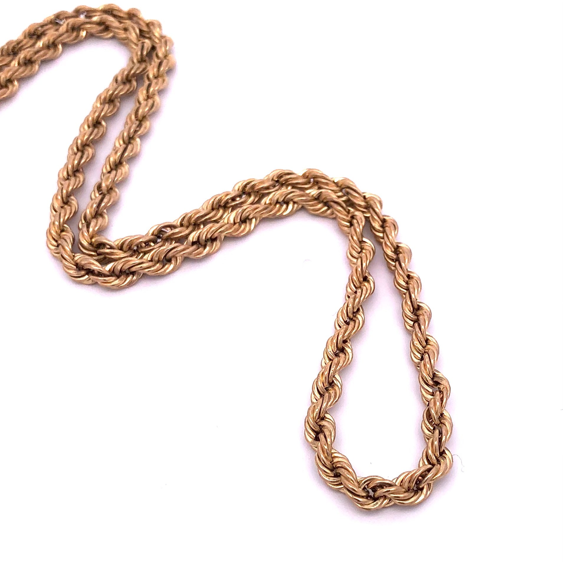 Estate 10KY Hollow Rope Chain 27''