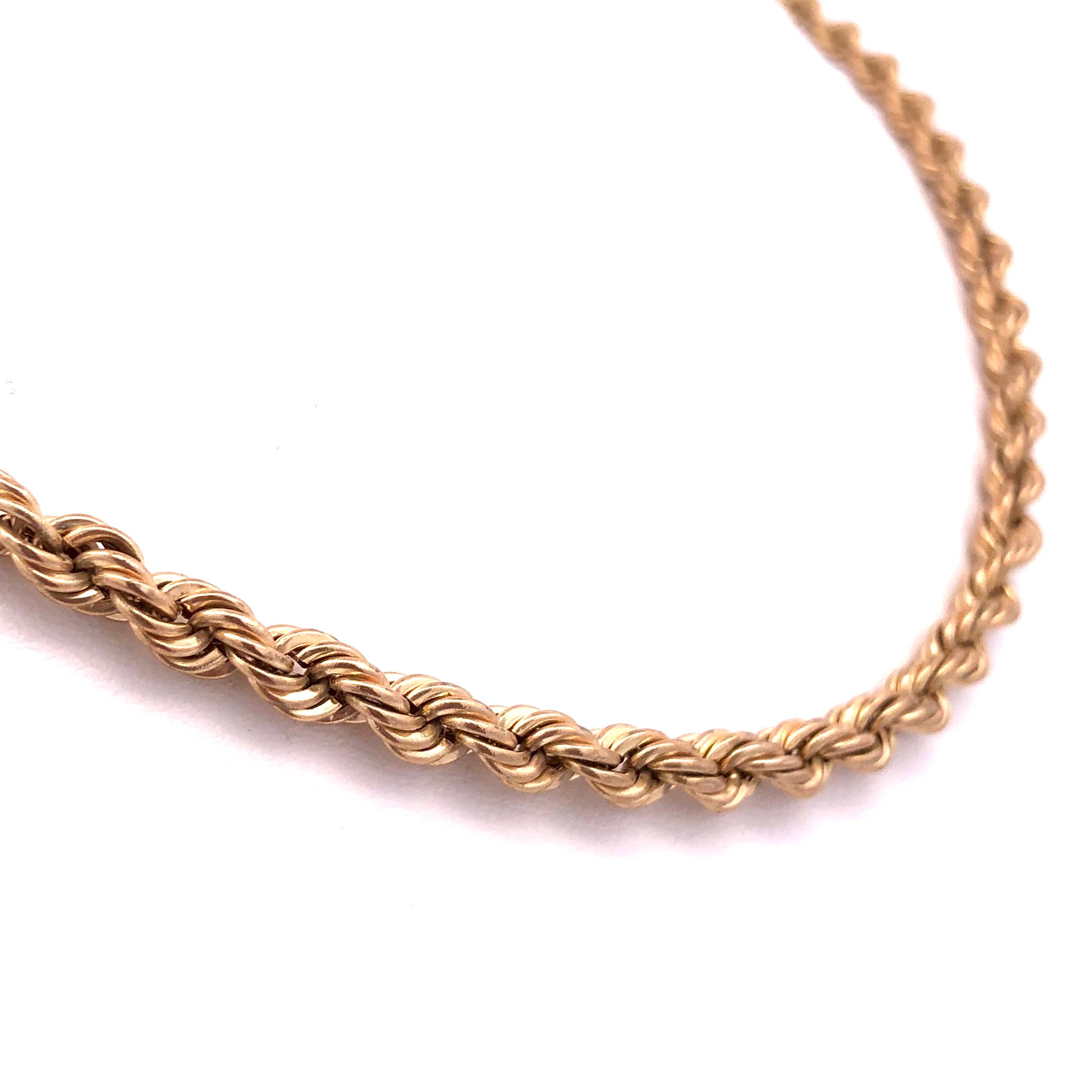 Estate 10KY Hollow Rope Chain 27''