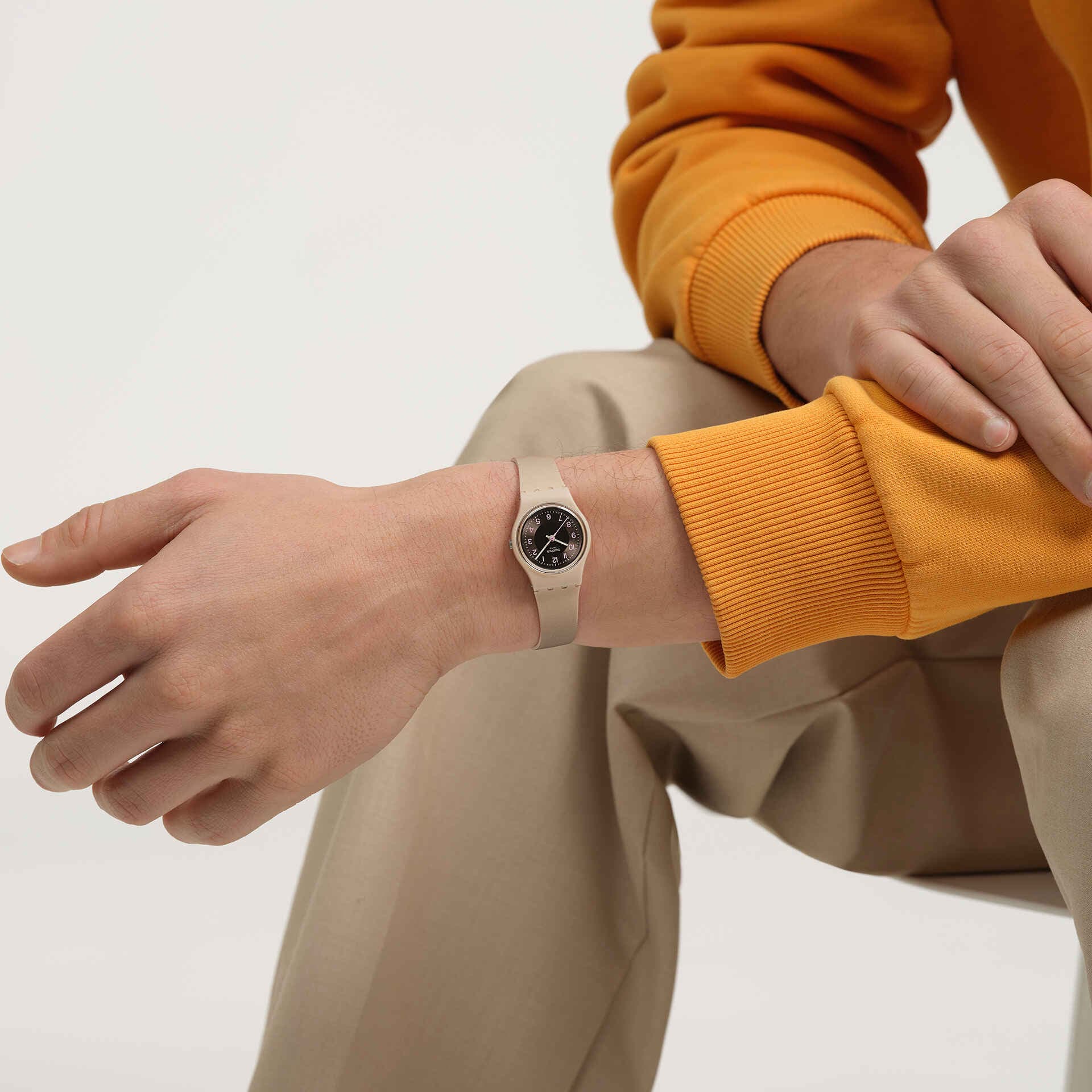 Swatch Watch Espresso Charm 25mm