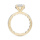 Noam Carver Luna Round Diamond Engagement Ring