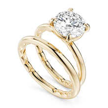 Noam Carver Luna Round Diamond Engagement Ring