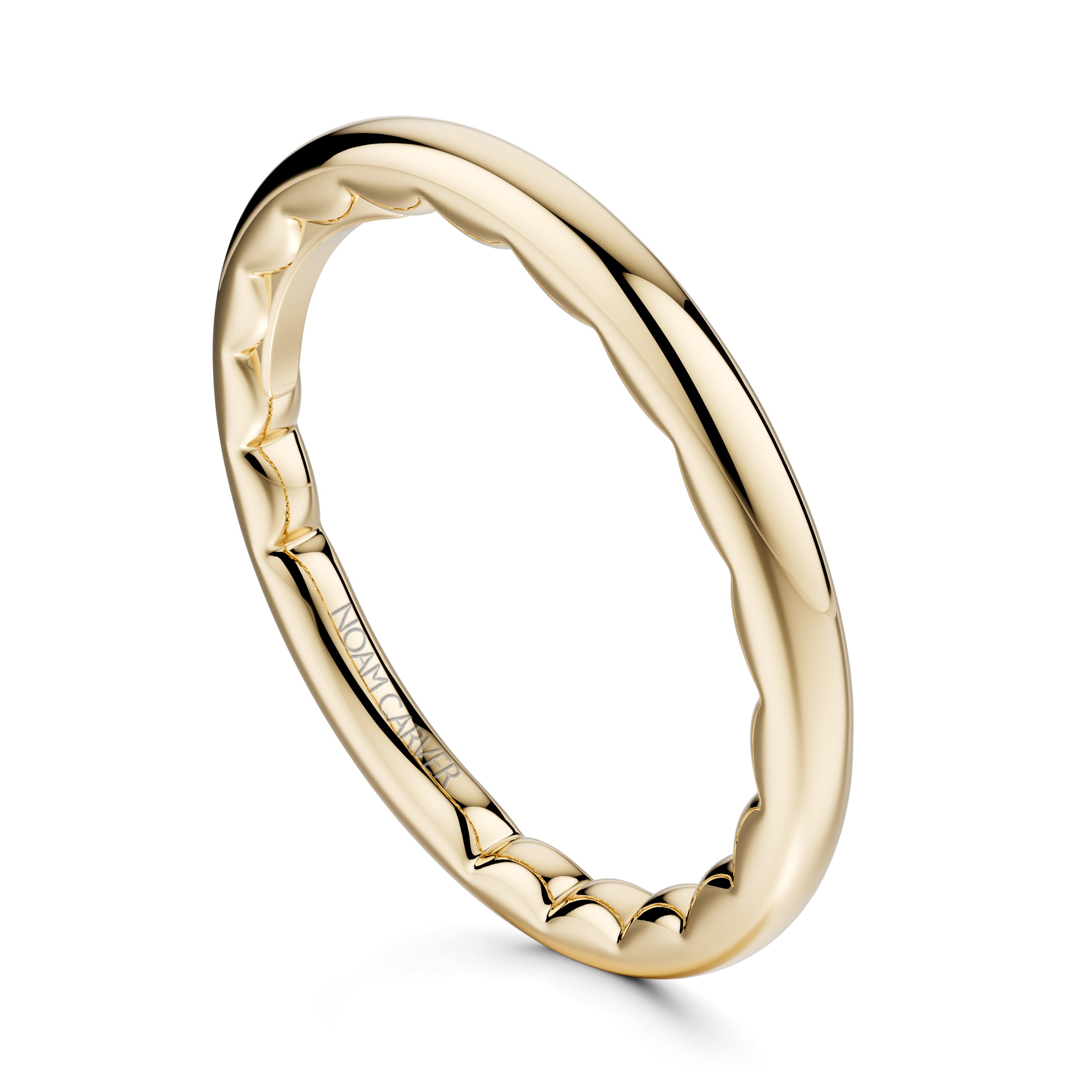 Noam Carver Luna Round Diamond Engagement Ring