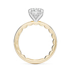 Noam Carver Luna Oval Diamond Engagement Ring