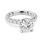 Noam Carver Luna Round Diamond Engagement Ring