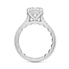Noam Carver Luna Round Diamond Engagement Ring