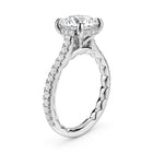 Noam Carver Luna Round Diamond Engagement Ring