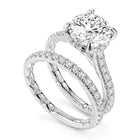 Noam Carver Luna Round Diamond Engagement Ring