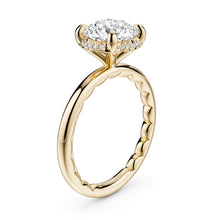 Noam Carver Luna Round Diamond Engagement Ring