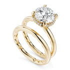 Noam Carver Luna Round Diamond Engagement Ring