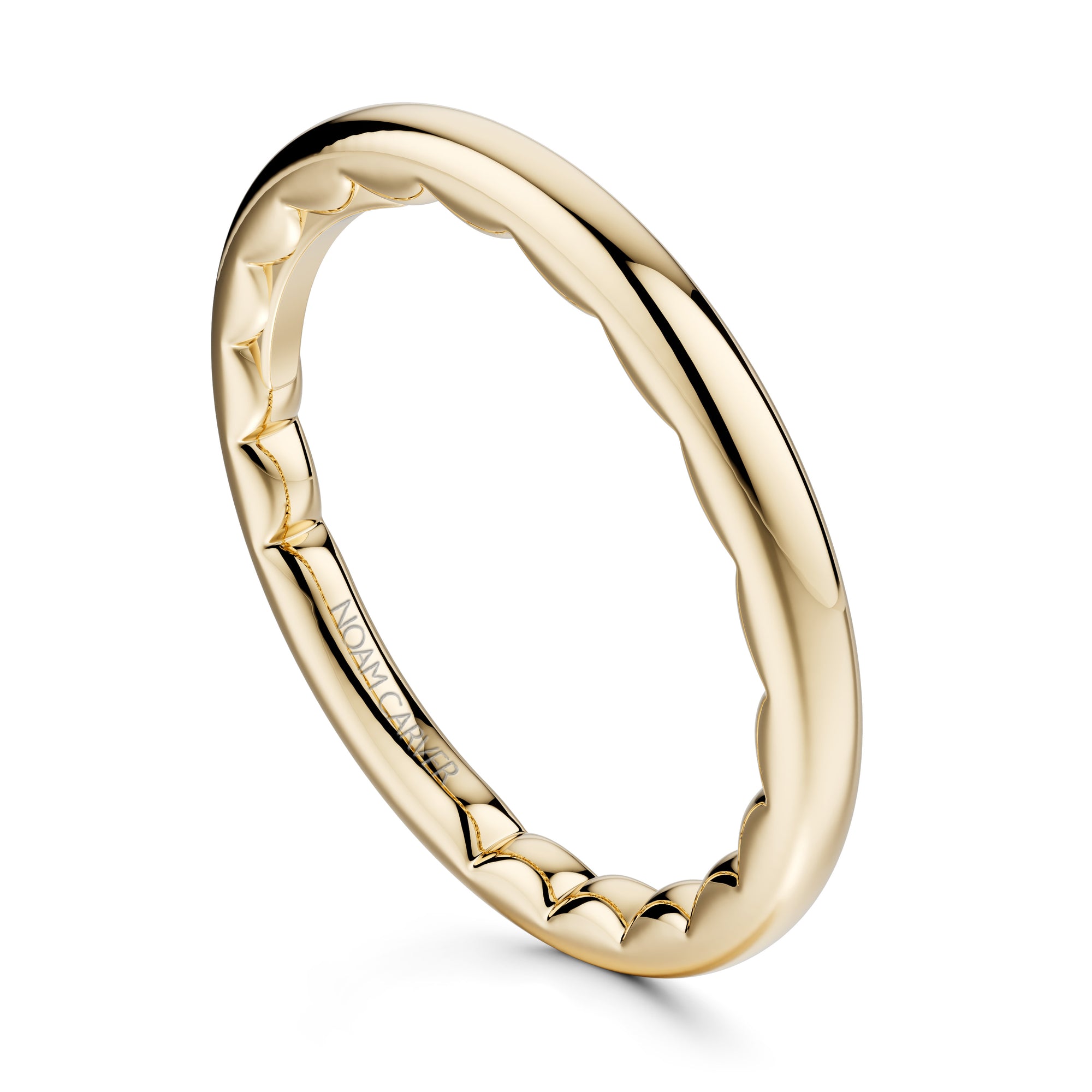 Noam Carver Luna Round Diamond Engagement Ring