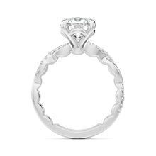 Noam Carver Luna Round Diamond Engagement Ring
