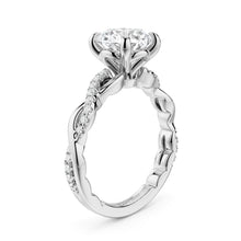 Noam Carver Luna Round Diamond Engagement Ring