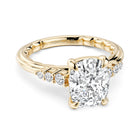 Noam Carver Luna Oval Diamond Engagement Ring