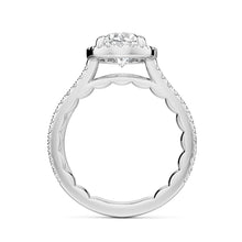 Noam Carver Luna Round Diamond Engagement Ring