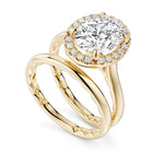 Noam Carver Luna Oval Diamond Engagement Ring