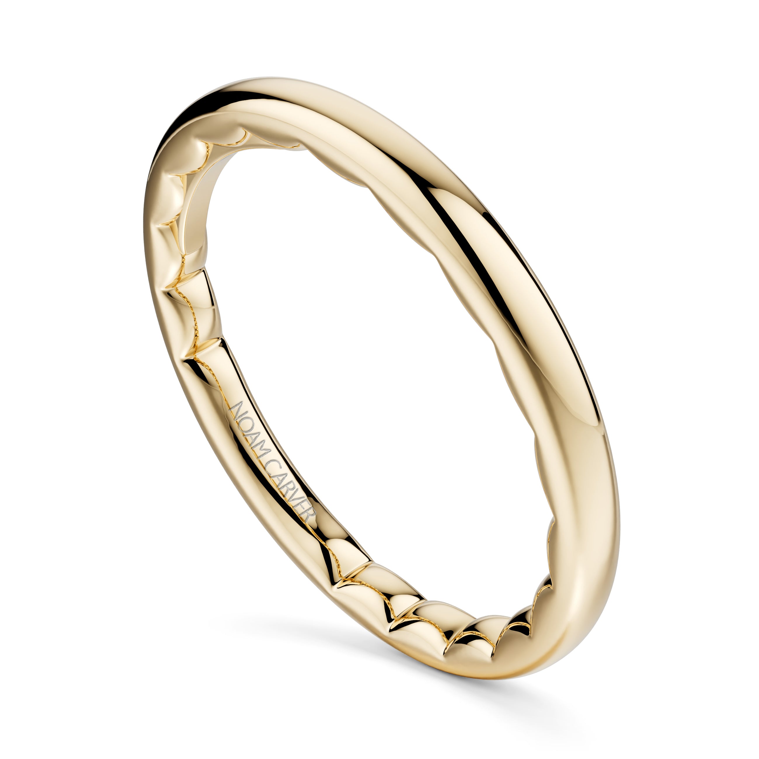 Noam Carver Luna Oval Diamond Engagement Ring