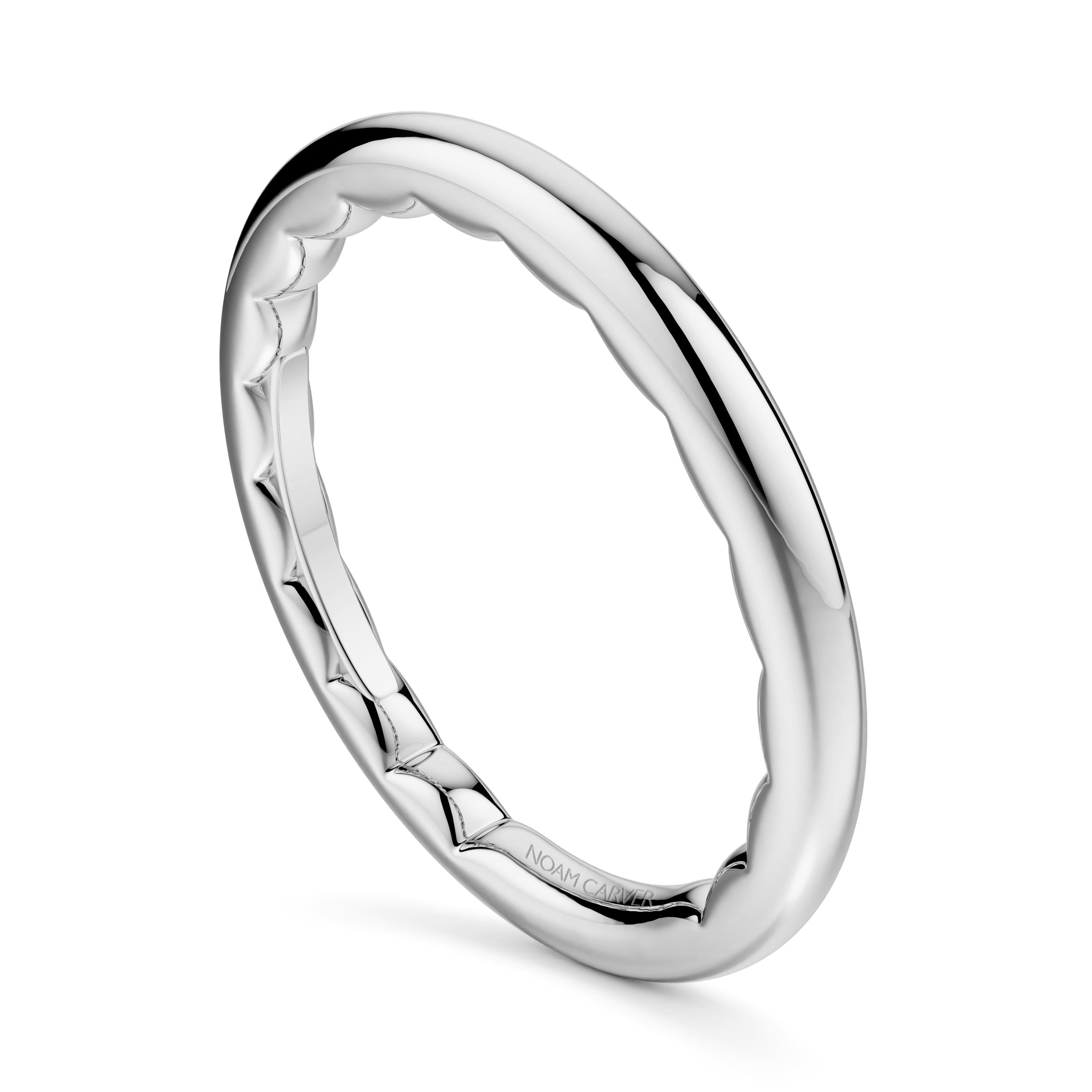 Noam Carver Luna Round Diamond Engagement Ring