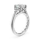 Noam Carver Luna Round Diamond Engagement Ring