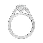Noam Carver Luna Round Diamond Engagement Ring