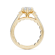 Noam Carver Luna Marquise Diamond Engagement Ring