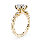 Noam Carver Luna Oval Diamond Engagement Ring