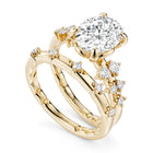 Noam Carver Luna Oval Diamond Engagement Ring