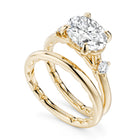 Noam Carver Luna Oval Diamond Engagement Ring